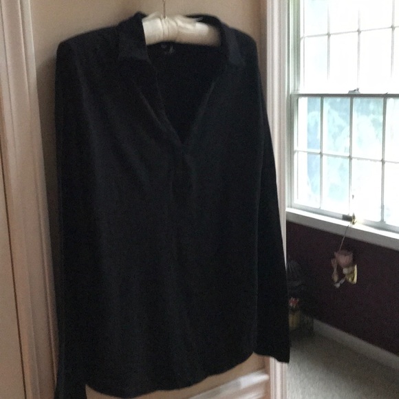 GAP Long-Sleeve Collared Top - Picture 4 of 6